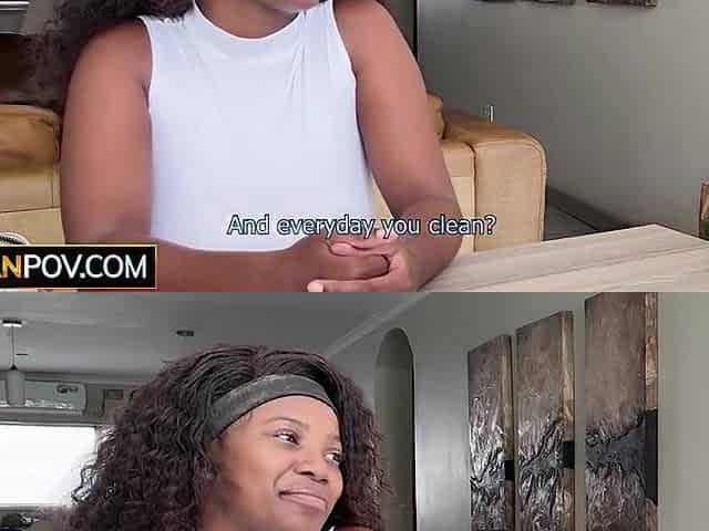 Her parents preached each Sunday... this BREASTY BLACK TEEN snuck out and SUCKED my weenie for America