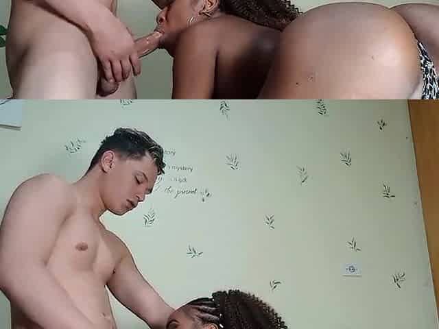 The hawt brunette hair sat comfortably on the youthful guy and let him fill her snatch with cum.