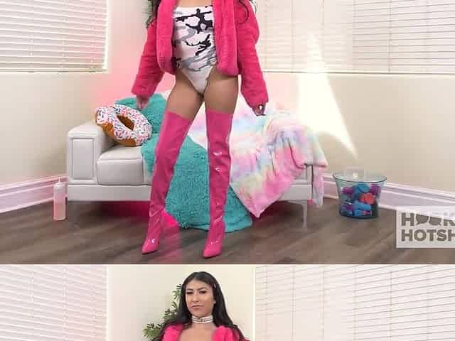 Takes Bryan Gozzlings Large Cock Up Her Ass!