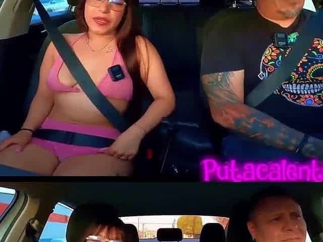 Casting, twenty-Year-Old Candy Pleases Maduro in His Car and They End Up at the Putacalentura Mansion
