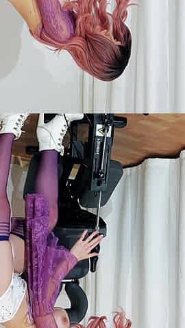 Fucking Machine Makes Hot MILF Squirting