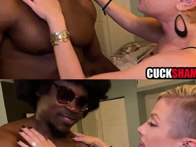 Cuck spouse watching wife screw ebony hunk stripper - Kaylynn Keys & Jackimo
