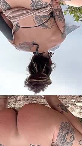 Squirt and Cumshot in Mouth in Ibiza