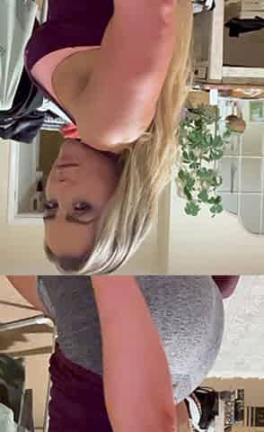 Chubby blonde brianna solo masturbation