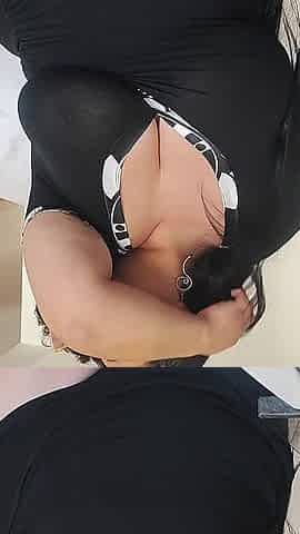 Sexy and Hot Stepmom, Only Fans in Slow Motion, in the Kitchen