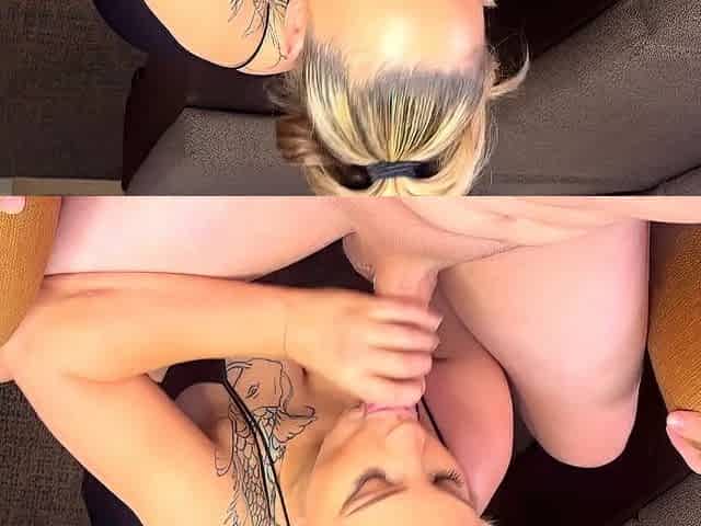 Sasha Foxxx - Teasing the Tip in Cuban Heel Pantyhose