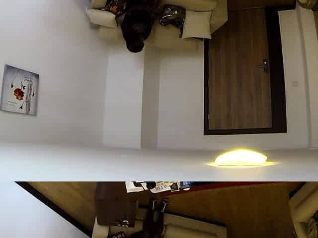 Amateur Black MILF Sucks White Dick POV
