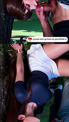 Brunette park facial redhead library grind black hair dildo