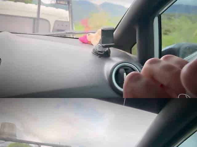 We Fucked Inside a Tow Truck While Our Car Was Being Driven