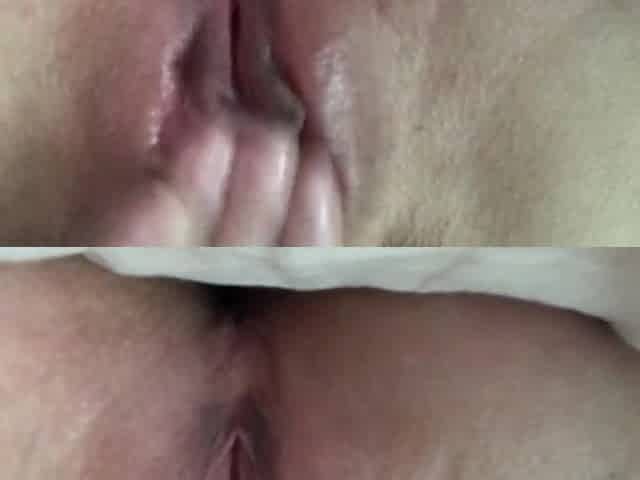 Rubbing and fingering my soaked vagina until I come