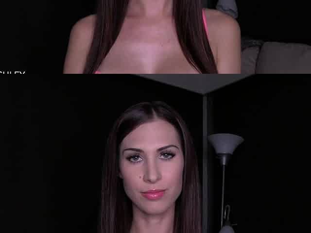Busty brunette with big boobs rides cock