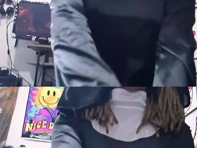 Black guy likes a nun in her dark-hued costume