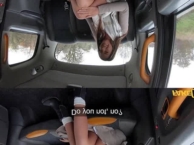 Lara Lee got in the Fake Taxi