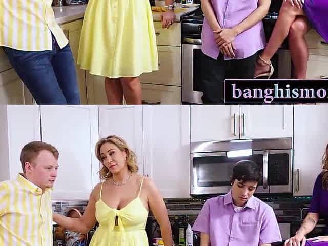 Ricky and Jimmy Get Schooled by Horny Milfs in a Hot Swap