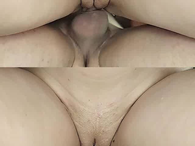 close up vagina creampie leaking cum