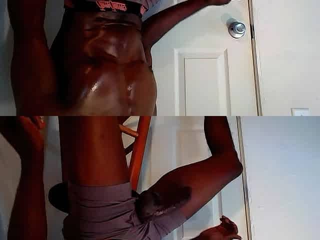 teen jacking my large thick creamy rod busting a hard nut!