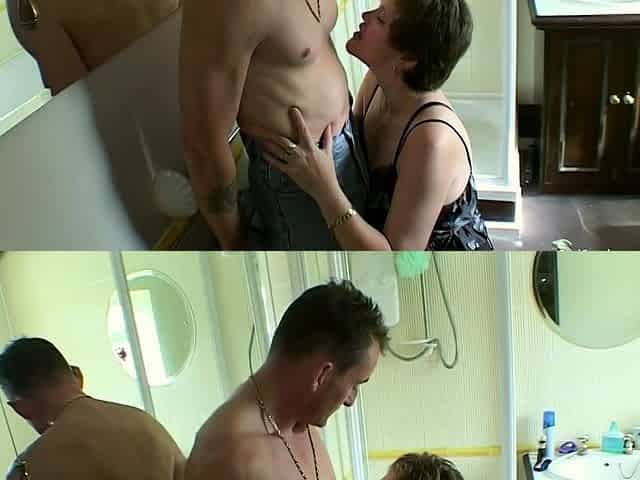 Chubby ass licking wife takes an ass fuck from hubby