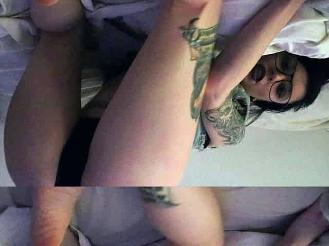 Amateur blondie solo anal masturbation