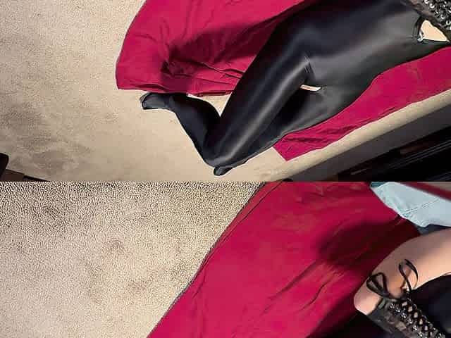 Giant Ebony Sex tool insertion