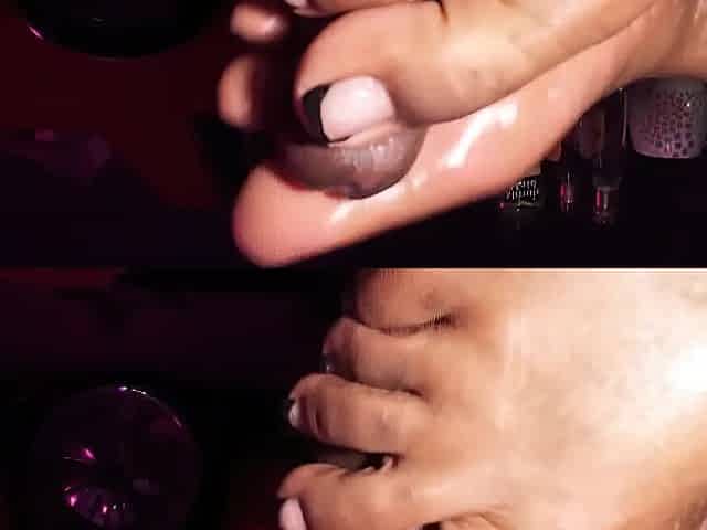 I Know Exactly How Your Penis Loves My Feet - Black Footjob POV