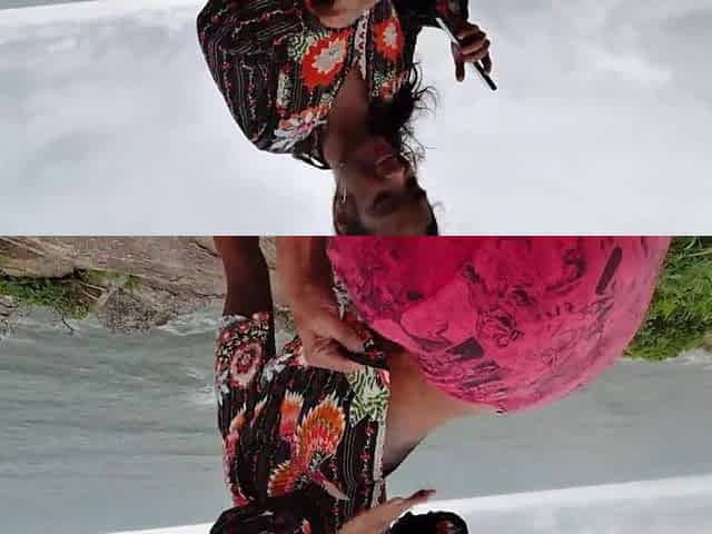 Beach Adventure: Lukas stuck his wang in the slim whore's snatch until the end!