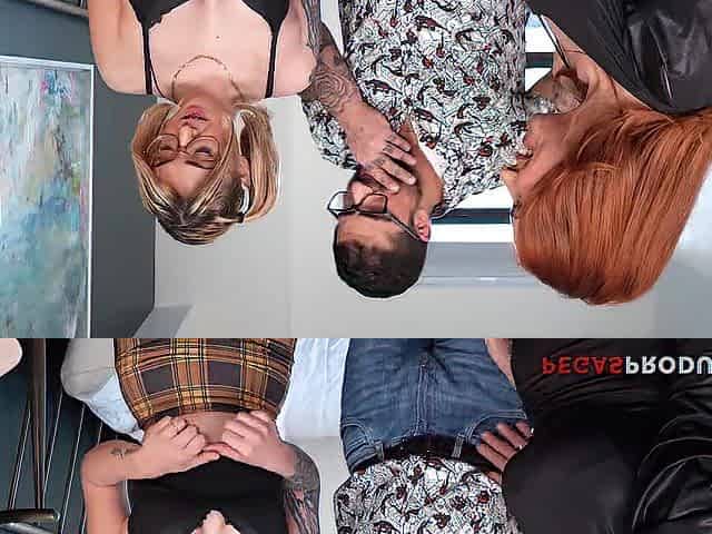 Pegas Productions - Nicki Hunter And Miss Hornymiss Eve In The Anal Booty