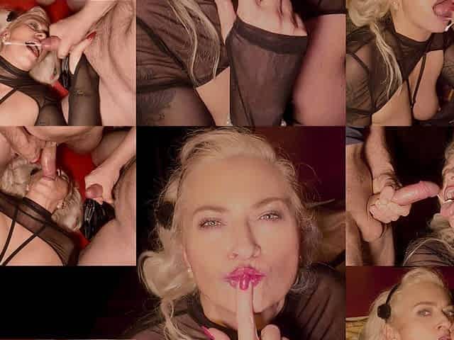 Bukkake Vol. 1 - at the Swingers Club - Lots of Sperm to Swallow
