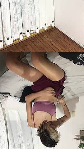 sexy rocker masturbates her vagina until that babe cums