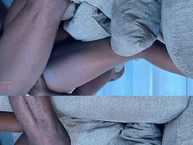 Hot Backshot on Ebony Pussy