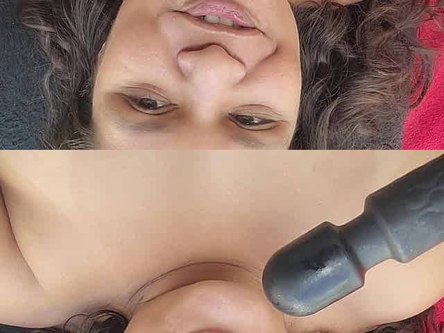 Leo Is Addicted to My Videos He Likes to See My Hairy Pussy Cumming