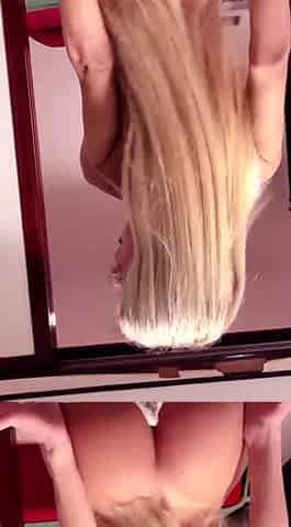 Bitch gives wam blowjob and handjob in pov scene