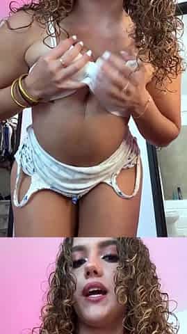 Kinzie Valdez Nude Tease And Masturbation