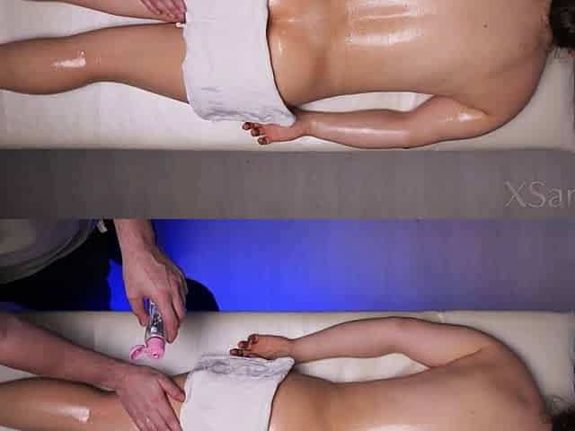 OMG! The depraved Masseur stripped his Rod during my Massage Session!