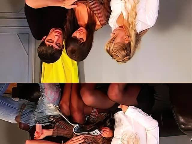 Hot sweethearts take a golden shower and fuck passionately
