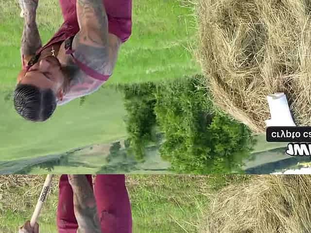 Outdoor fuckfest with a farmer? Yes, please! Maria Martix and Dandylove bring the heat in this hardcore, rough, and public encou