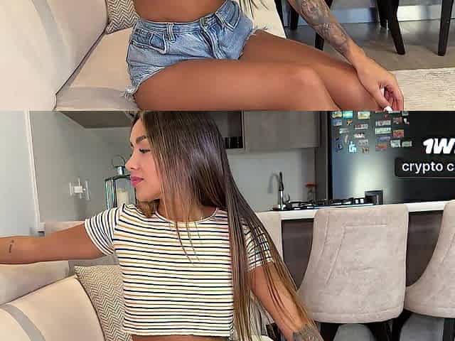 Small Colombian hotty is screwed wildly in the living room of her abode! Samy sun.
