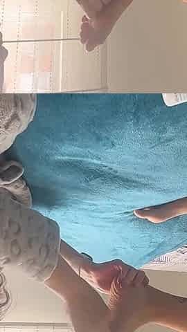 His Feet Fascinate Me and Touch Me up to
