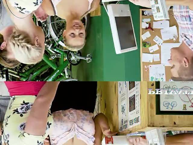 Curvy Busty Babes Let Loose In the Workshop - euro porn