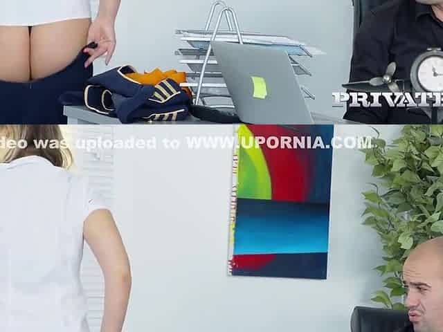 Sexy Blonde Selvaggia Has Just Gotten Her First Job With Potro De Bilbao