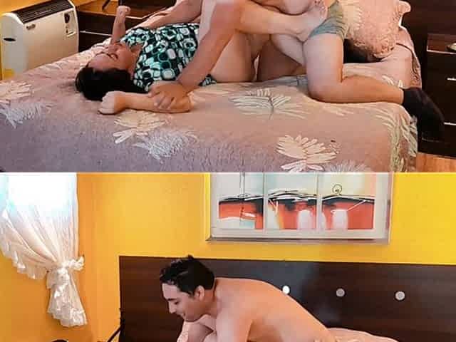 Fuck Me Hard While I Resist - My Stepson Uses Me for Sex