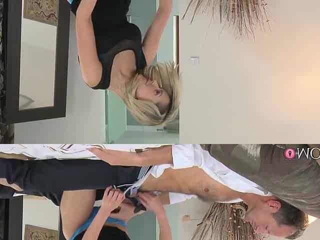 Breastfeeding with aged cheat from office FULL SCENE - MAMA XXX