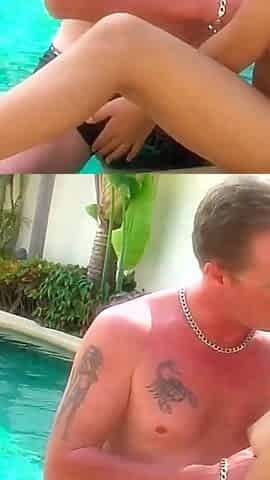 Young Asian Gets Her Pussy Broken by Big White Cock
