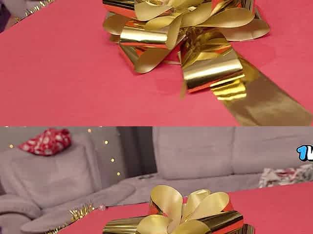 This Oriental floozy will remember this Christmas for the rest of her life