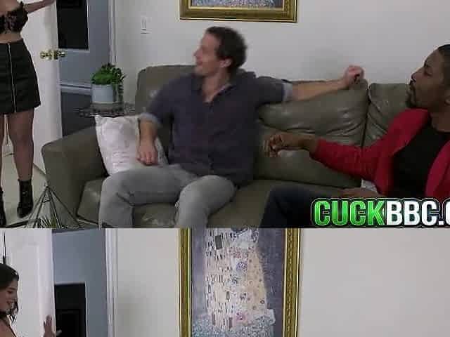Interracial Anal In Front Of Cuckold Spouse