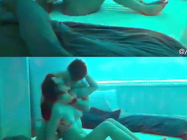 Hacemos el amor. Pareja real.