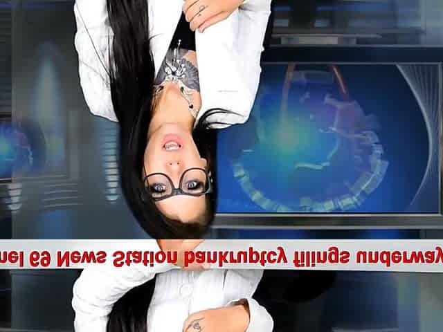 Naughty News Station - Squirt & Blowjob
