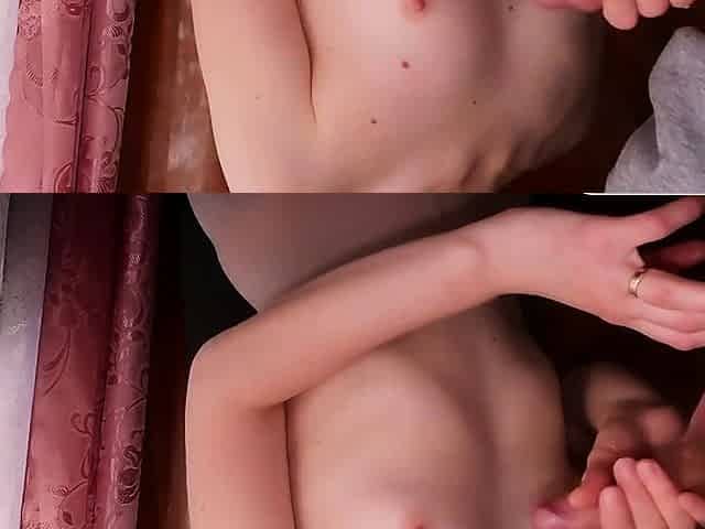 Redhead Teen Sucks a Big Cock