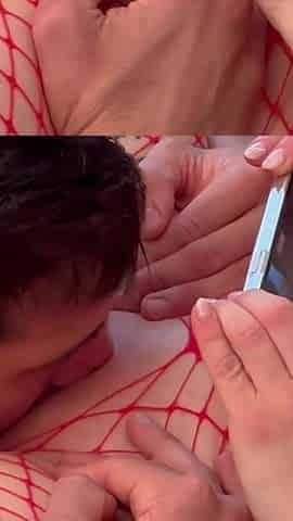 Eat My Pussy Make Me Squirt and Fuck My Ass and Pee Inside Me