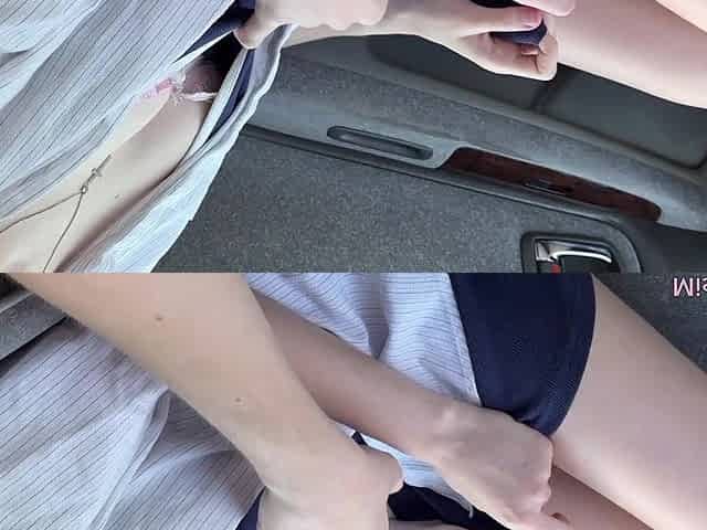 Roughly Drilled a Constricted Blond in the Car Until That babe Came