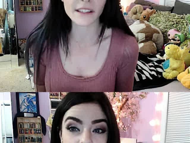 Masturbating Sexy Webcam Babe Big Boobs Webcam Solo